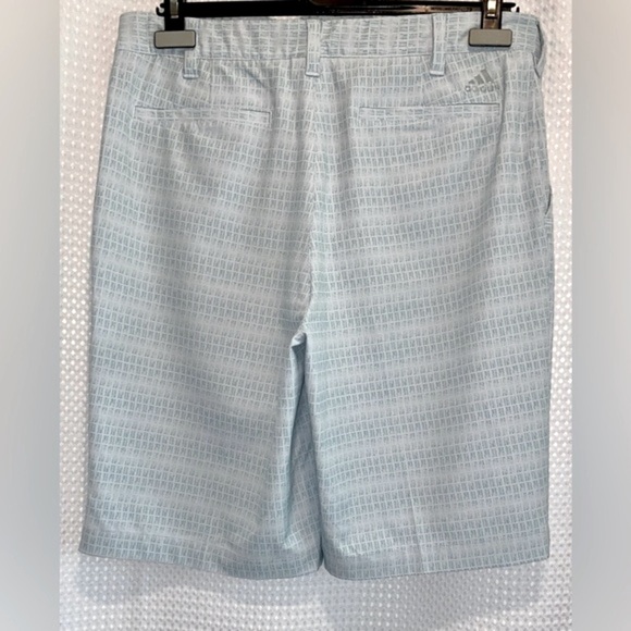 2/49$ Men’s ADIDAS light blue‎ stretchy anti slip Golf shorts size 32 - Picture 9 of 10